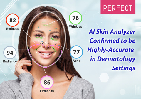 original New Scientific Research Confirms High Accuracy of Perfect Corp. AI Skin Technology for Evaluating Skin Concerns in Dermatology Settings (Photo: Business Wire)