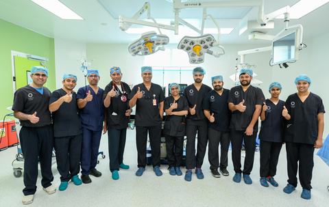 original The medical team that performed the kidney transplant at Burjeel Medical City (Photo: AETOSWire)