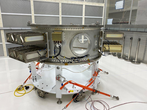 The ESPA ring successfully launched on Landsat 9, a NASA satellite constructed to monitor the Earth’s land surface, on Sept. 27, 2021. As a subcontractor, Sidus Space was responsible for cable manufacturing for the ESPA ring. (Photo: Business Wire)