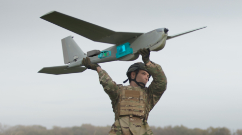Operators can deploy Puma AE small unmanned aircraft systems across GPS-contested environments with Puma VNS, which will automatically transition to and from GPS-denied navigation mode without any input from operator for seamless connectivity. (Image: AeroVironment, Inc.)
