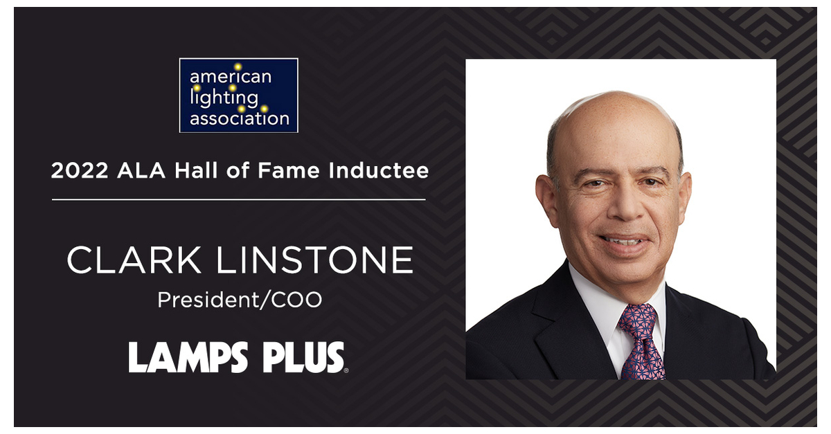 Lamps Plus President and COO Clark Linstone Inducted Into American