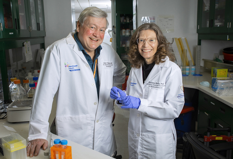 Drs. Peter Gregersen and Christine Metz are co-directors of the Research OutSmarts Endometriosis (ROSE) clinical study. (Credit: Feinstein Institutes)
