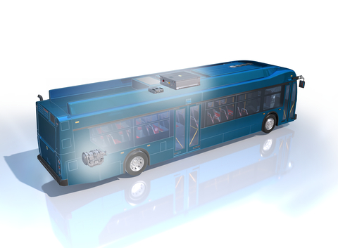 The Allison eGen Flex™️ can operate in full engine-off mode up to 50% of the daily duty cycle of a transit bus. It is capable of operating in electric-only mode for up to 10 miles or 50 minutes, multiple times per route and per day. (Photo: Business Wire)