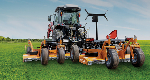 original Woods Equipment, a leading manufacturer of innovative, high-quality precision cutting and agricultural tractor attachments, will debut the Turf Batwing®, a redesigned and improved commercial finish mower, at the Ohio State Farm Science Review in London, Ohio, from September 20-22, 2022. (Photo: Business Wire)