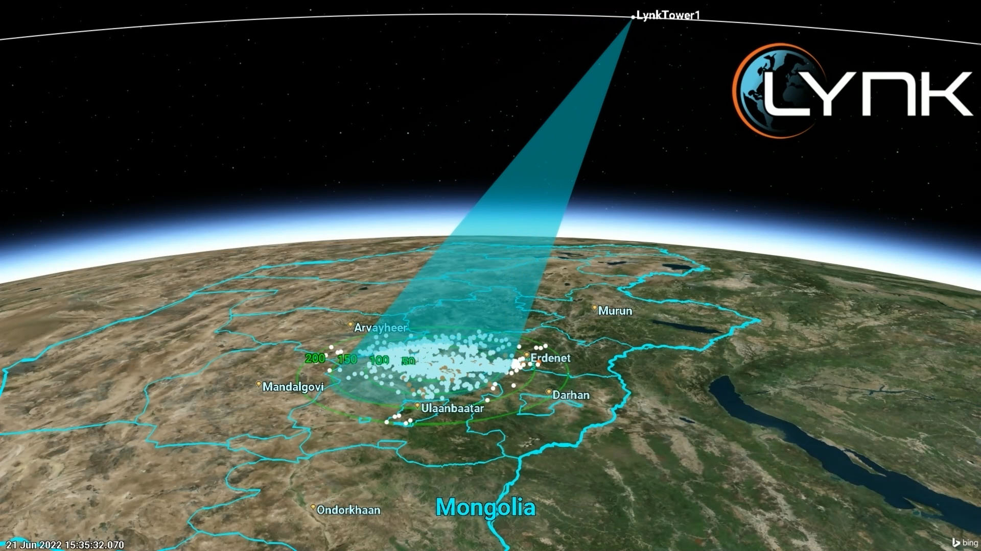 The FCC granted Lynk the first-ever license for commercial satellite-direct-to-standard-mobile-phone service. This video animation illustrates Lynk's satellites in LEO connecting to more than 1,000 mobile phones over Mongolia. www.lynk.world