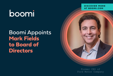 Boomi Appoints Mark Fields to Board of Directors (Graphic: Business Wire)