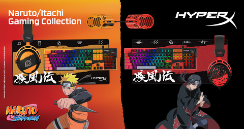 HyperX Releases Limited-Edition HyperX x Naruto: Shippuden Gaming Collection (Graphic: Business Wire)