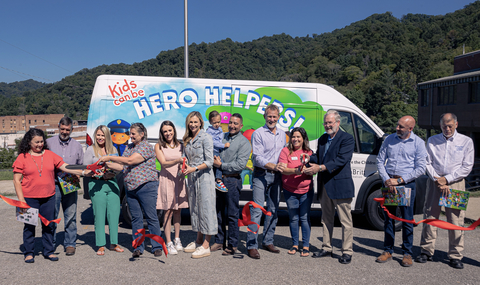 AshBritt Foundation, Save the Children, and Cowan Community Center participate in a ribbon-cutting ceremony at the CANE Kitchen in Whitesburg, Kentucky on Friday, Sept. 9. (Photo: Business Wire)