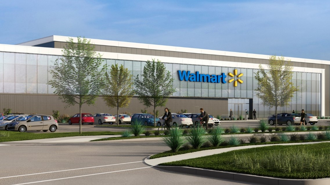 bâtiment Walmart