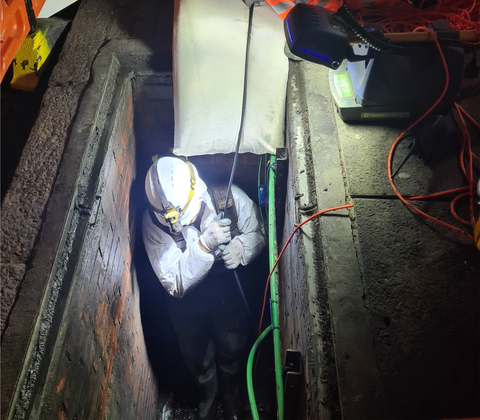 thumbnail euNetworks and Lumenisity Hollowcore Fibre deployment (Photo: Business Wire)