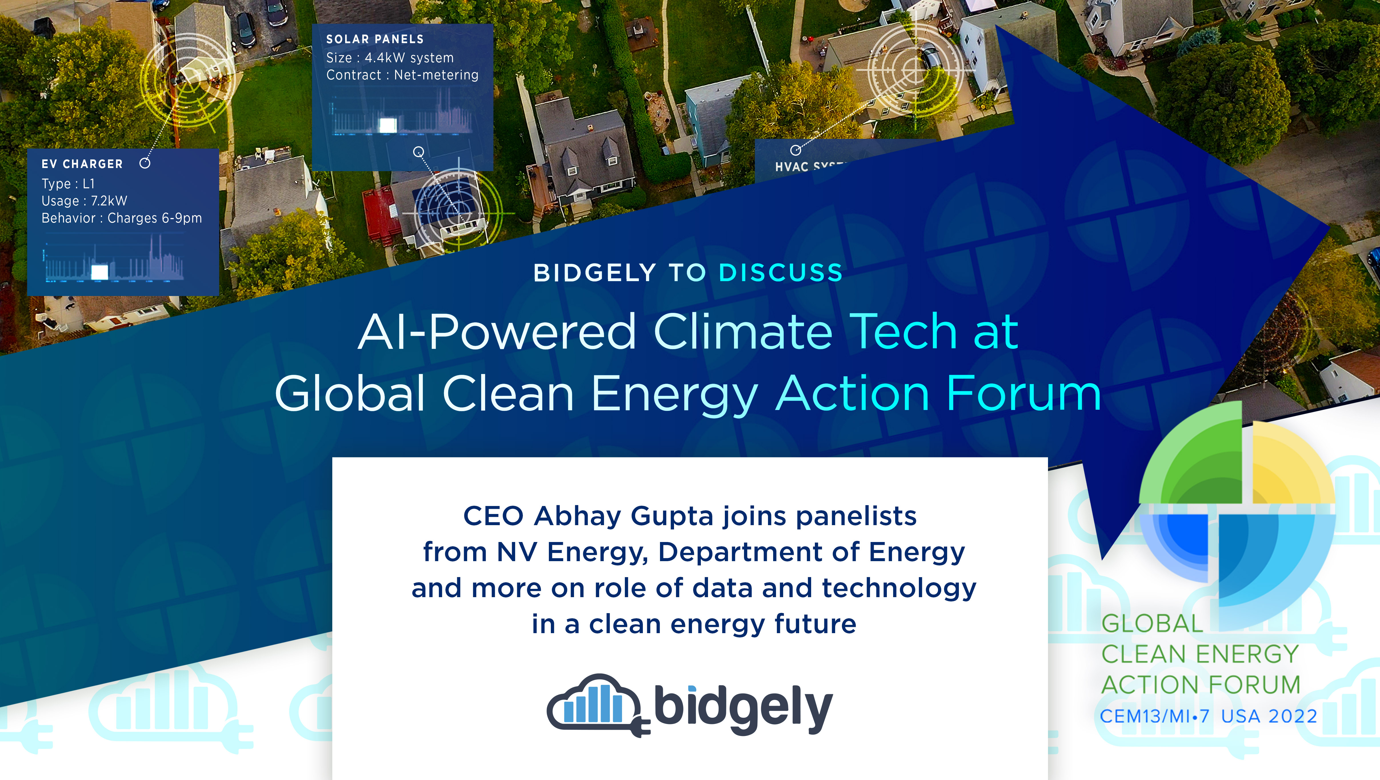 Bidgely to Discuss AI-Powered Climate Tech at Global Clean Energy Action  Forum | Business Wire