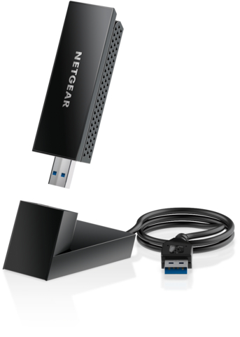NETGEAR Introduces Nighthawk A8000, the industry's first WiFi 6E USB 3.0 adapter available now. (Photo: Business Wire)