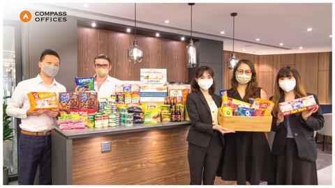 Compass Offices, one of the leading flexible office space providers in the Asia-Pacific Region, has launched a food donation charity campaign to support the under-privileged in Hong Kong.
The company operates 13 business locations in Hong Kong, offering a good network of food donation collection points across key business districts in Central, Sheung Wan, Admiralty, Causeway Bay, North Point and Tsim Sha Tsui. (Photo: Business Wire)