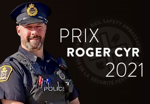 original L’agent de la police du CN Hank Neumiller et le village de Valemount, en Colombie-Britannique, reçoivent les prestigieux Prix Roger Cyr pour leur contribution exceptionnelle à la sécurité ferroviaire (Photo: Business Wire)