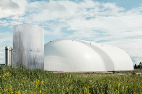 original Energy Dome's CO2 Battery facility (Photo: Business Wire)