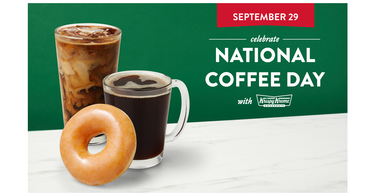 KRISPY KREME® Offers Free Coffee for All Fans on National Coffee Day