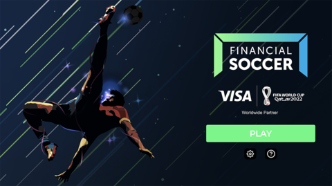 Visa launches new global version of the Financial Soccer game, bringing together entertainment and financial education in an action-packed virtual game. (Graphic: Business Wire)