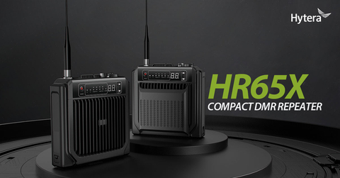 Hytera Launches New Generation Compact DMR Repeater HR65X (Photo: Business Wire)