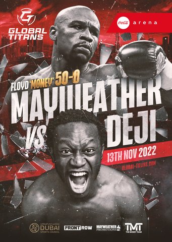 original GLOBAL TITANS MAYWEATHER vs DEJI A3 (Photo: AETOSWire)