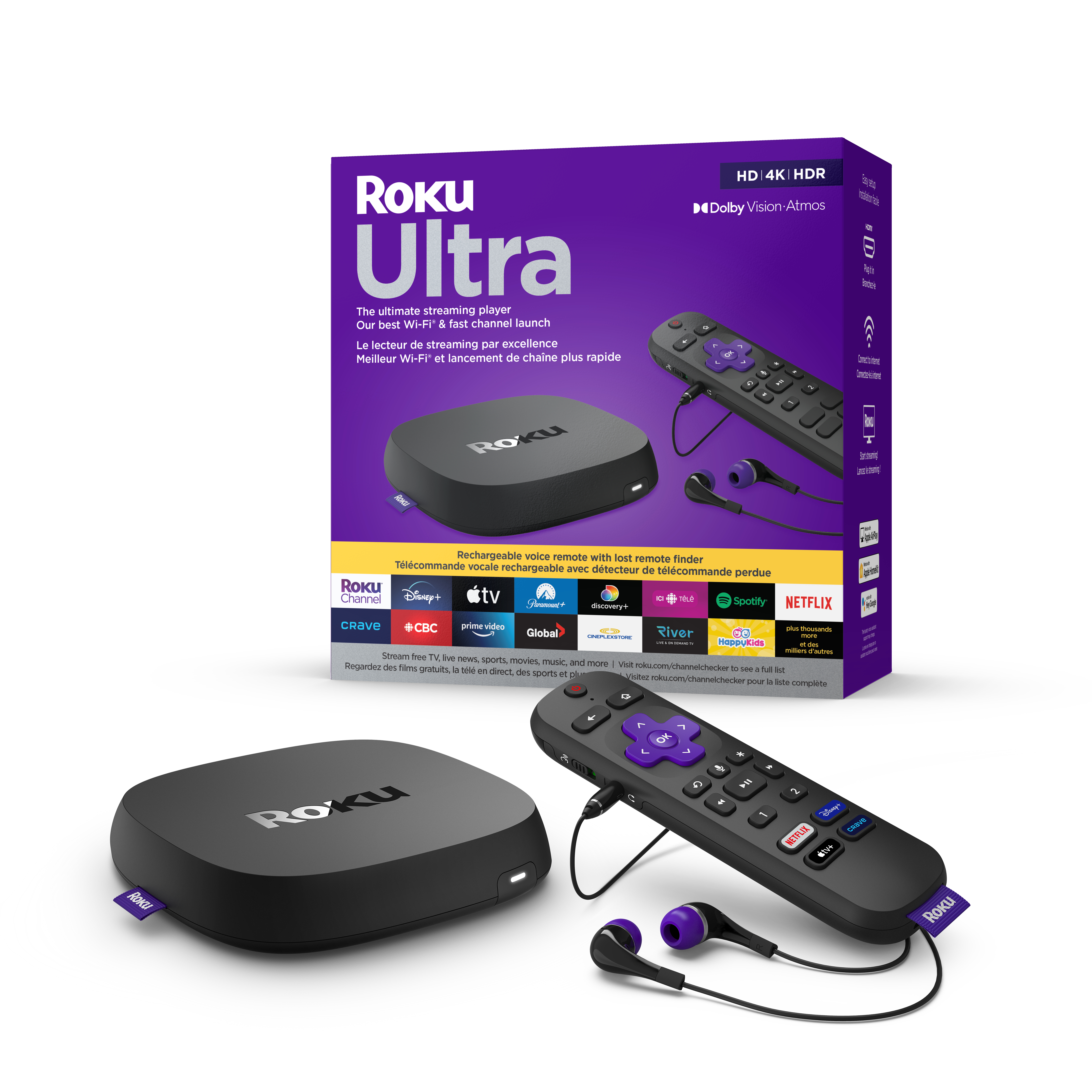 Roku Brings Roku Ultra, Its Most Powerful Streaming Player, to Canada