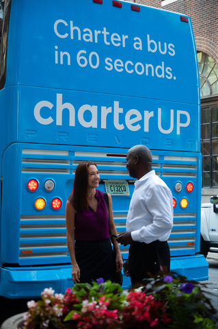 CharterUP: Charter a bus in 60 seconds. (Photo: Business Wire)