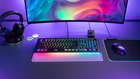 Max Out Your PC Gaming Performance With ROCCAT’s Stunning Vulcan II Max Optical Keyboard & Syn Max Air Wireless 3d Audio Headset (Photo: Business Wire)