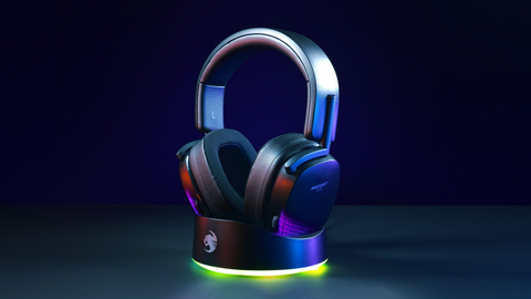 The Syn Max Air Combines Best-in-Class Audio, Supreme Comfort, and Patented Gaming Audio Features Engineered by Turtle Beach with ROCCAT’s Sleek Headset Design & Docking Station that Showcase RGB Lighting Like No Other (Photo: Business Wire)