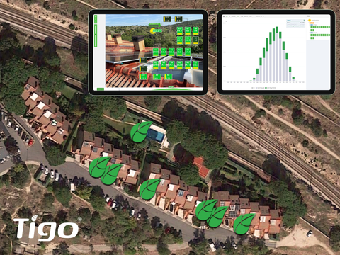 original The initial residential installation for The Ipv6 Company was in Galapagar, near Madrid. This 9.5kW system serves both home and office with a small data center. (Photo: Business Wire)