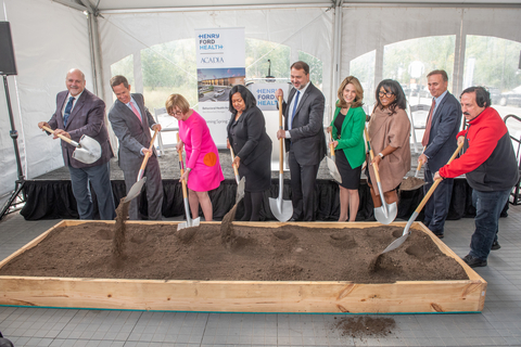 On September 27, Henry Ford Health and Acadia Healthcare broke ground on the new Henry Ford Behavioral Health Hospital in West Bloomfield, Michigan. (Photo: Business Wire)