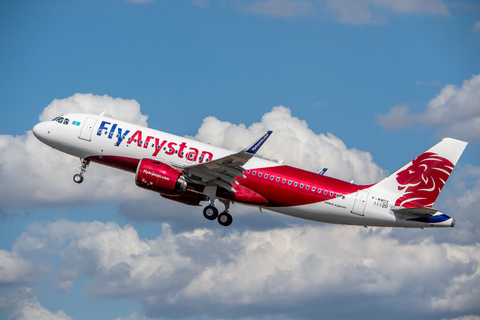 Aviation Capital Group Announces Delivery of One A320neo to FlyArystan (Photo: Business Wire)