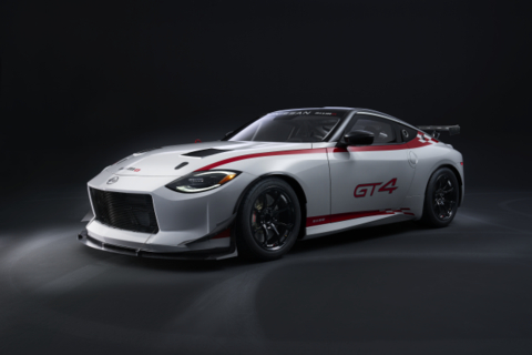 GT4-spec racing machines are based on production vehicles, modified for severe competition use. A tuned VR30DDTT engine, optimized chassis and suspension and enhanced aerodynamics make this a truly track-ready Z. (Photo: Business Wire)
