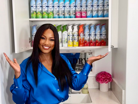 Febreze partners with actress, TV personality, and home decor designer Garcelle Beauvais to help introduce its new fresh new design concept “Scent Styling.” (Photo: Business Wire)