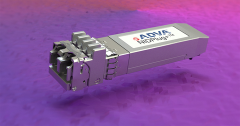 NIDPlug+™ von ADVA bietet neue Möglichkeiten für die Bereitstellung von 10G Carrier Ethernet-Diensten. (Foto: Business Wire)