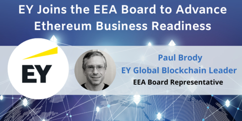 EY Joins the Enterprise Ethereum Alliance Board to Advance Ethereum ...