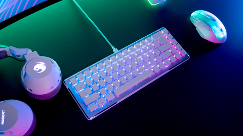 65% the Size of Standard Keyboards, ROCCAT’s Vulcan II Mini Introduces the World’s First Dual LED Smart Switches and Ridiculously Fast TITAN II Optical Switches, Delivering Performance, Functionality, Durability, and a Stunning Design in Mini Form Factor (Photo: Business Wire)