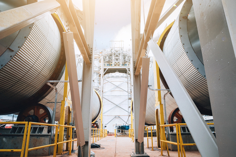 Enviva's recently constructed Lucedale wood pellet manufacturing facility in George County, MS. (Photo: Business Wire)