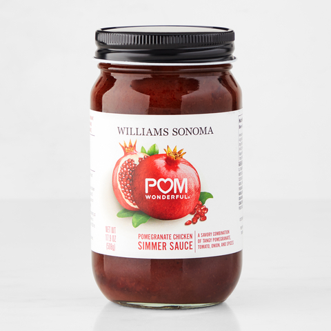 Williams Sonoma Launches Food Collaboration with POM Wonderful Featuring Simmer Sauce (Photo: Williams Sonoma)
