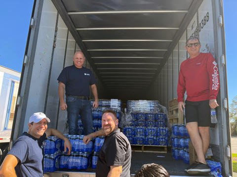 Relief efforts in Venice and Fort Myers (Photo: Business Wire)