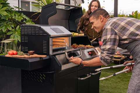 Nexgrill Introduces First Outdoor Smart Gas Grill With Air Fryer, Neevo  Smart Grills