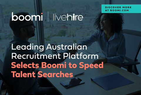 thumbnail Leading Australian Recruitment Platform Selects Boomi to Speed Talent Searches (Graphic: Business Wire)