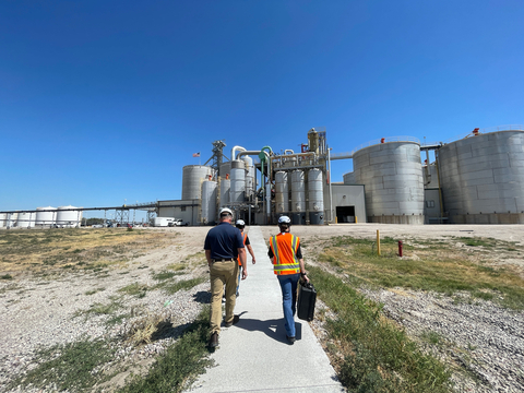 Carbon America plans to build a carbon capture and sequestration facility that will capture 95 percent of the carbon dioxide emissions from a Nebraska ethanol plant and permanently store the CO2 underground. The ethanol facility is in Bridgeport, Nebraska. Photo credit: Carbon America