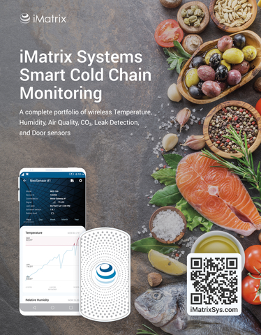 Check out iMatrix Systems cold chain technology at iMatrixsys.com (Graphic: iMatrix Systems)
