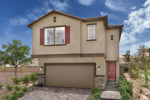 original KB Home announces the grand opening of Belcarra, a gated, new-home community in highly desirable southwest Las Vegas. (Graphic: Business Wire)