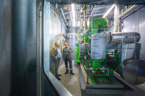 thumbnail INNIO's next generation Jenbacher Type 3F engine has the line's highest efficiency ever, and its fuel flexibility will allow it to run on hydrogen once the fuel becomes more readily available. (Photo: Business Wire)