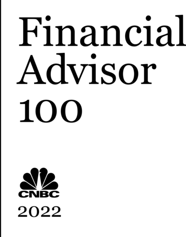 Donaldson named to 2022 CNBC Financial Advisor 100 List (Graphic: CNBC)