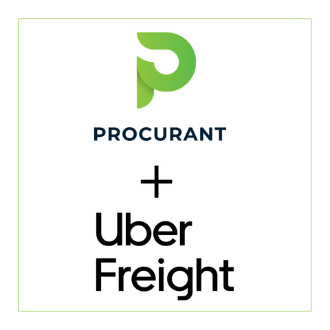 Procurant and Uber Freight are set to transform produce shipping with a new partnership that enables sourcing and booking shipping with competitive rates directly within the Procurant order management platform. “This partnership is a game-changer for grocery retailers and their produce suppliers, and it will bring much-needed relief to an industry struggling with rising transportation costs and truck availability," said Procurant CEO Eric Peters. (Graphic: Business Wire)