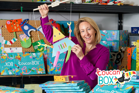 Virginie Charles-Dear, Founder and CEO of toucanBox, UK-based children’s subscription service, that is now part of Sandbox & Co.’s rapidly expanding portfolio (Photo: Business Wire)