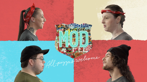 MOD Pizza’s brand platform “All Pizza’s Welcome” served as the inspiration for the playful new campaign. (Graphic: Business Wire)