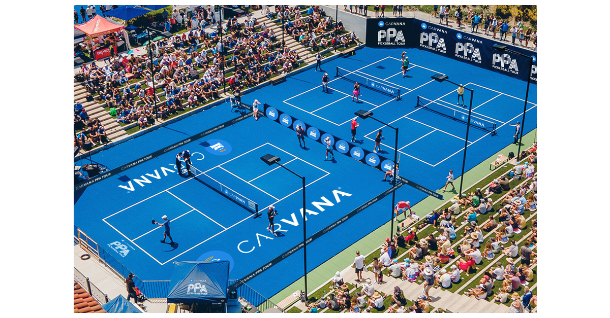 Carvana PPA Tour on X: Pickleball made its debut at the @Marlins