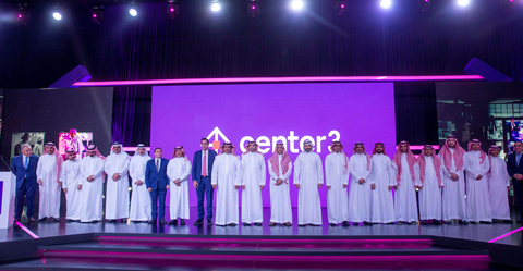 Group photo during Center3 launch in Riyadh, KSA (Photo: AETOSWire)
